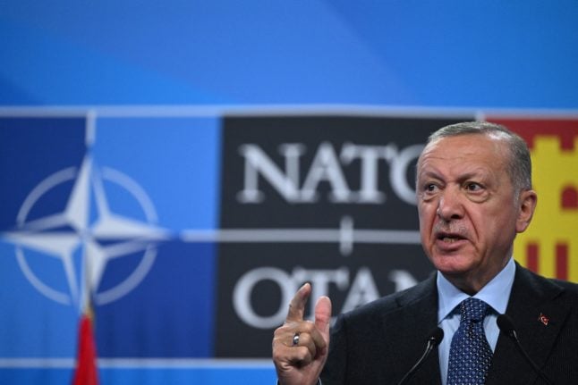 Erdogan warns Turkey may still block Swedish Nato bid