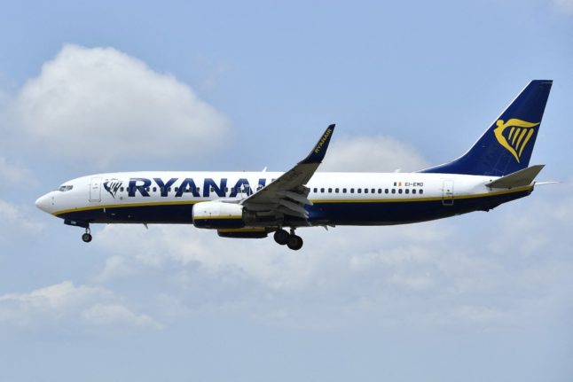 Ryanair reach deal with pilots in Spain but cabin crew strike continues