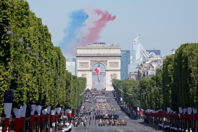 France nods to Ukraine in Bastille Day military parade