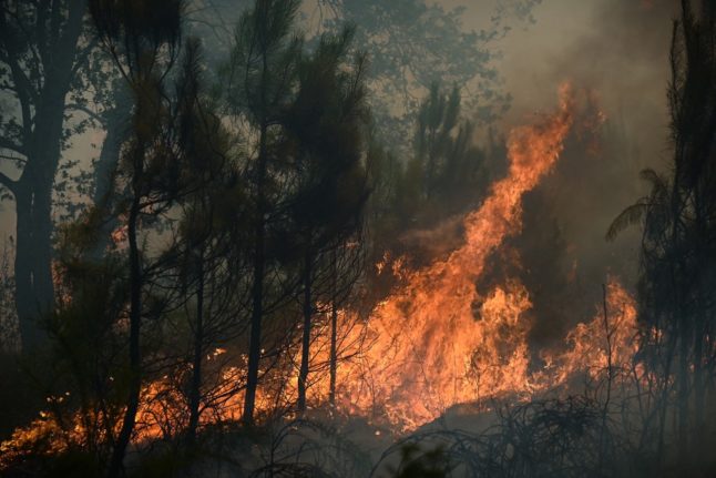 5 campsites destroyed in south west France as wildfires rage