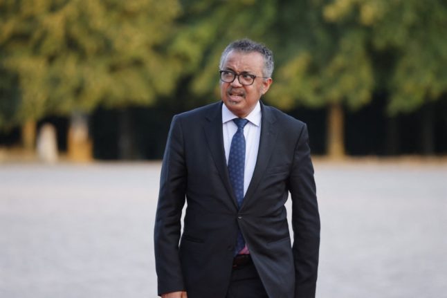 Director-General of the World Health Organisation (WHO) Tedros Adhanom Ghebreyesus