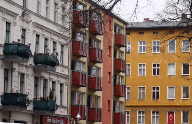Residential properties in Berlin Spandau.