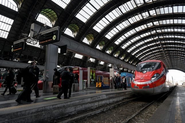 Milan's Centrale railway station