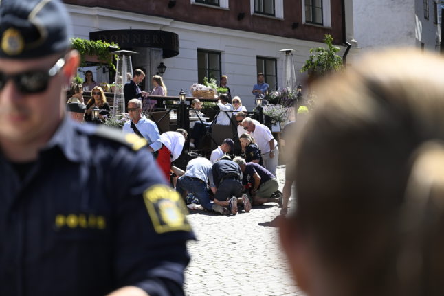 Swedish prosecutors upgrade Almedalen knife attack to terror crime