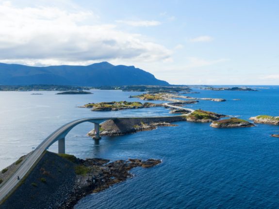 Here's how you can prove your right of residence in Norway without a card. Pictured is the Atlantic Road in Møre og Romsdal.