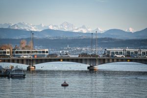 Traffic was identified by Local readers as a major issue if living in Zurich. Photo by Sergei Zhukov on Unsplash