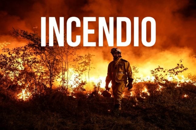 spanish word of the day incendio