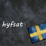 Swedish word of the day: hyfsat