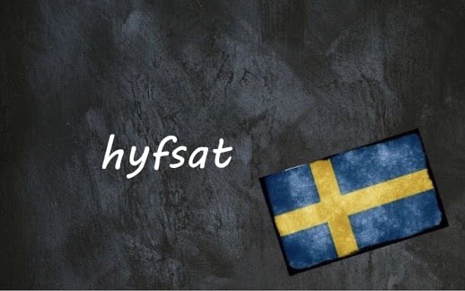 Swedish word of the day: hyfsat