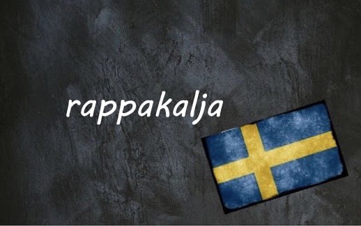 Swedish word of the day: rappakalja