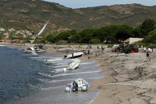 Five dead as 200km/h winds batter Corsica