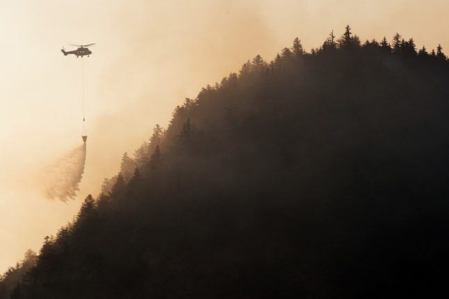 MAP: The Swiss regions in danger of wildfires and the measures in place to avoid them