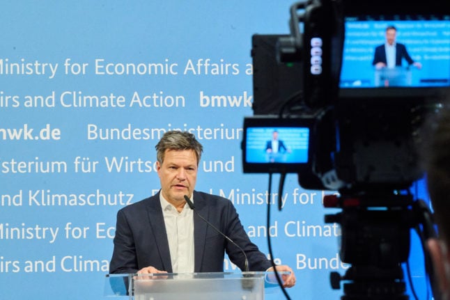 Germany Economy and Climate Minister Robert Habeck.