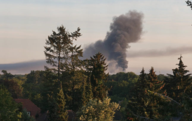 Blaze-hit section of Berlin’s Grunewald forest to 'remain shut for years'