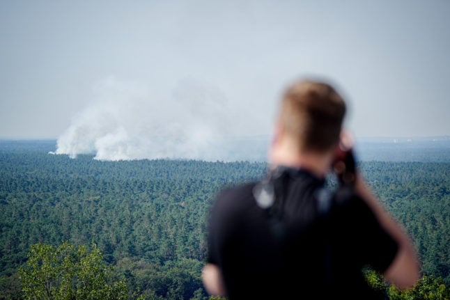 'Unprecedented': How explosions and fires have rocked Berlin's Grunewald forest