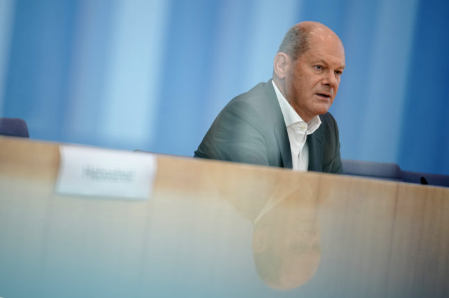 Chancellor Olaf Scholz