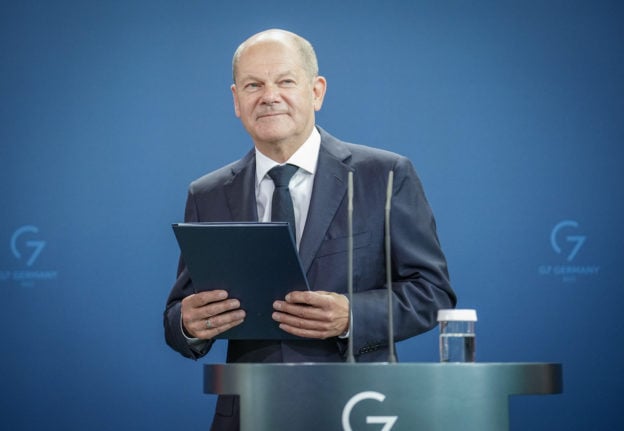 Chancellor Olaf Scholz (SPD)