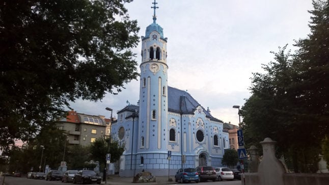 Blue church bratislava