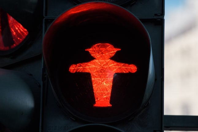Red Ampelmann in Germany
