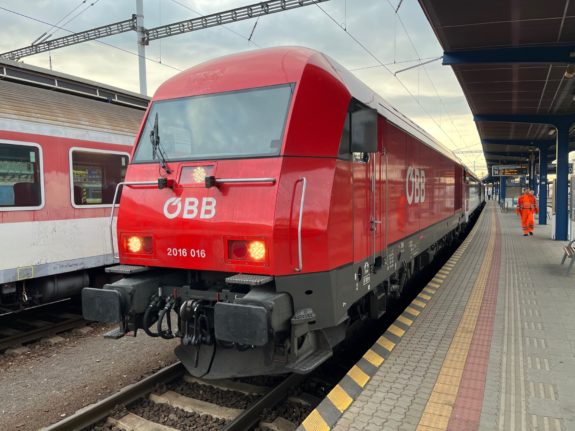 Bratislava railways Cross Border rail