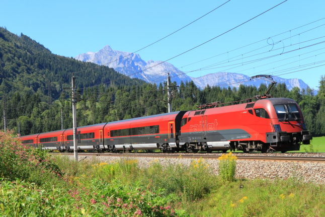 obb austria train