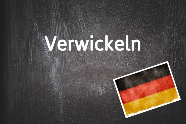 German word of the day: Verwickeln
