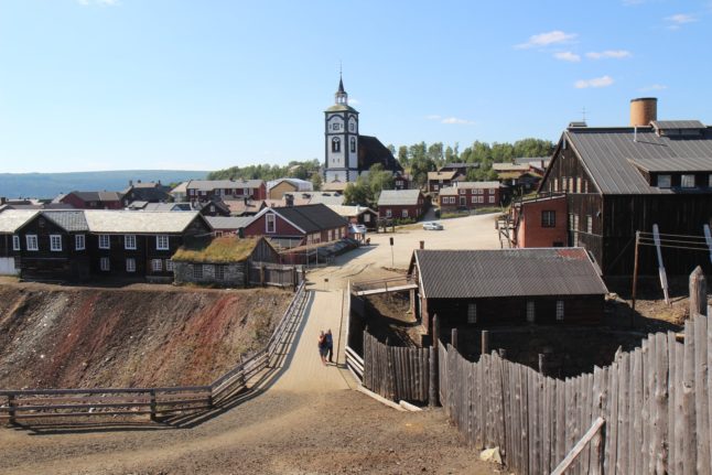 Pictured is Røros