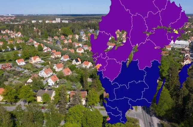 MAP: Where have house prices in Sweden fallen the most?