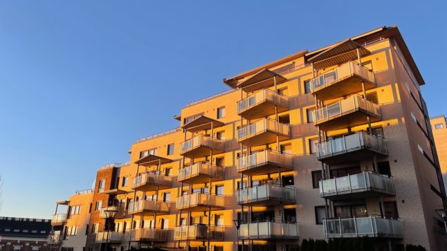 Pictured are apartments in Oslo.