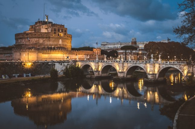 Rome's Castel Sant'Angelo hosts a series of summertime events.