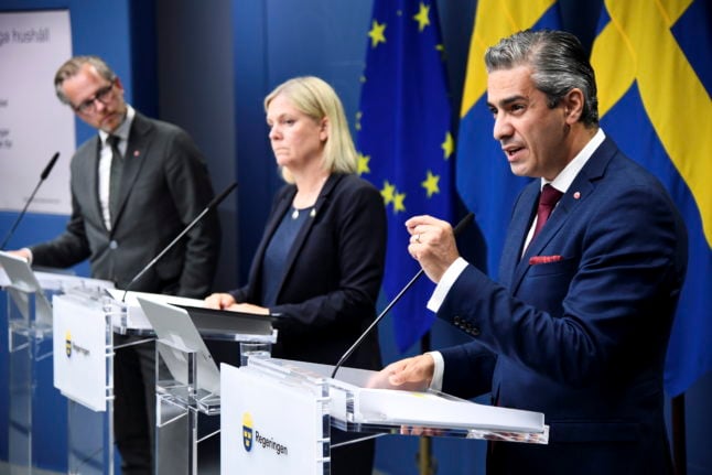 Sweden to set aside 30 billion kronor to lower energy bills