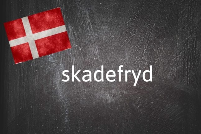 Danish word of the day: Skadefryd