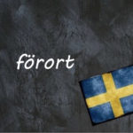 Swedish word of the day: förort