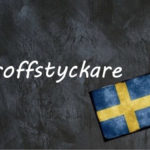 Swedish word of the day: proffstyckare