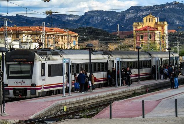 free train tickets spain