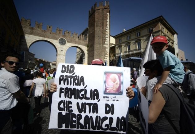 What will a right-wing election victory mean for abortion rights in Italy?