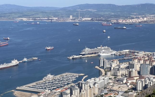 Oil leaking from stricken cargo ship off Gibraltar