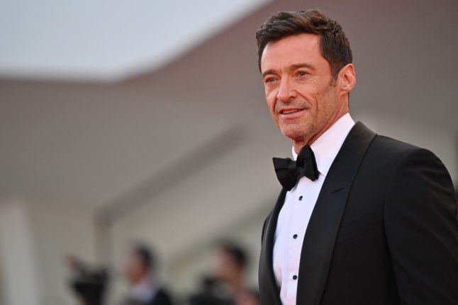 Hugh Jackman in Venice