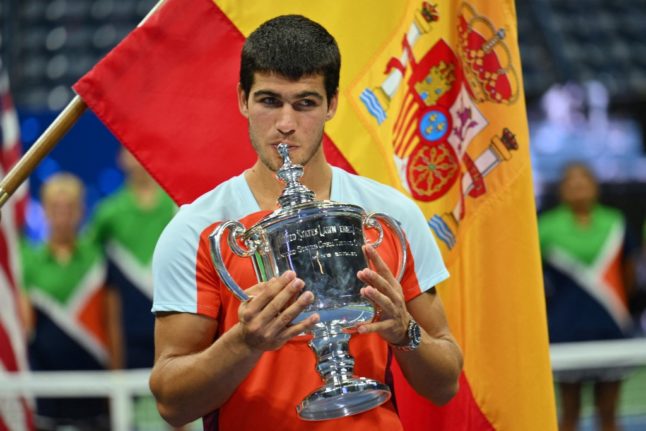 Spain's Carlos Alcaraz: teenage tennis trailblazer with eye on '30 Slams'