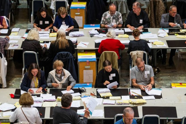 Swedish final election result expected by the end of Wednesday