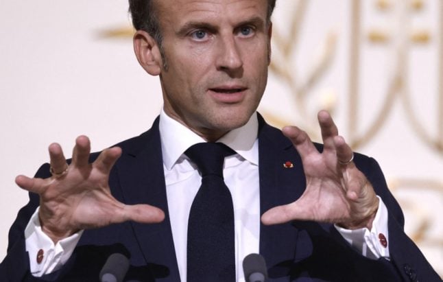 Macron scraps plans for compulsory French language tests in favour of ‘immigration debate’