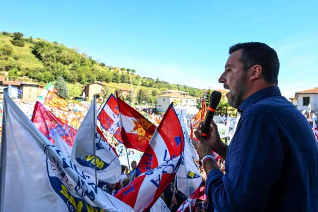 Italy’s Salvini praises right-wing parties’ success in Swedish election