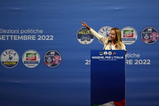 Financial markets wary of far-right election win in Italy