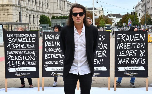 Austria’s Beer Party founder vies to be next president