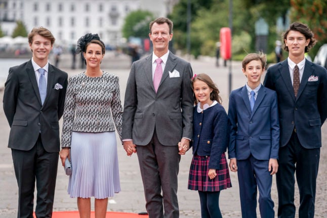 Danish palace removes prince and princess titles from Queen’s grandchildren