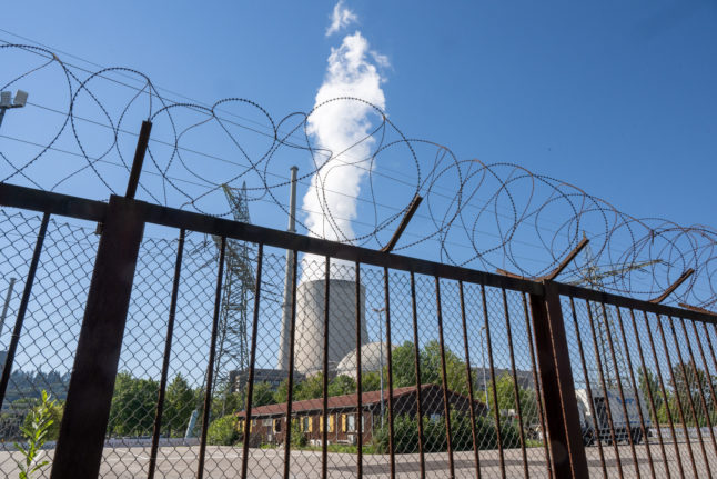 A nuclear power station in Essenbach, Bavaria.