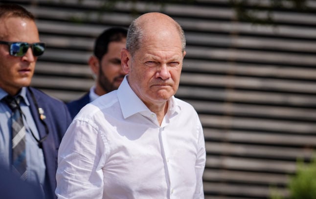 German Chancellor Scholz tests positive for Covid after Gulf tour