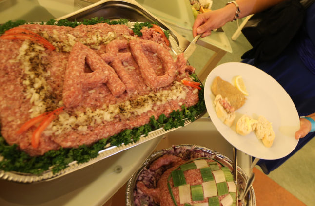 The Alternative for Germany (AfD) election party in Berlin on Sept. 18, 2016. 