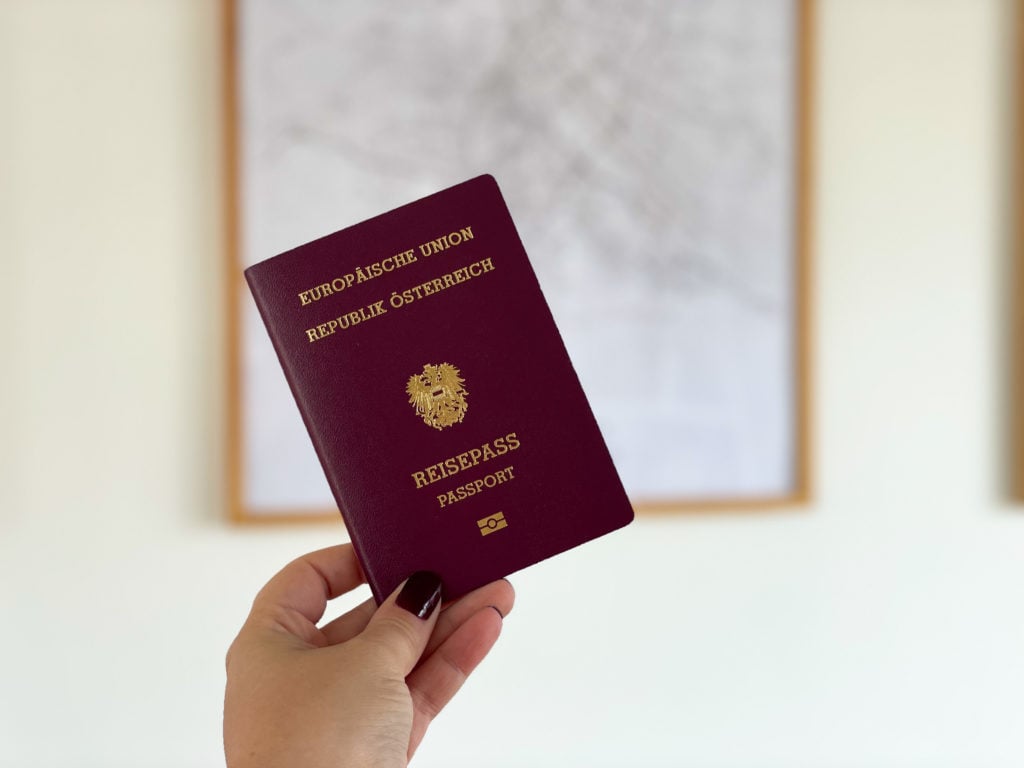 austria austrian passport