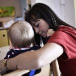 How does the cost of childcare in Switzerland compare to elsewhere in Europe?